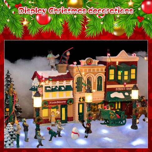 Zhengmy عيد الميلاد بطانية الثلج مع LED مضاءة الثلوج الجدول عداء الضوء LED عيد الميلاد الجدول عداء LED بطانية SnowVillage الثلوج الزينة، بطانية الثلج الاصطناعي عطلة، 59 × 16 بوصة (أبيض) in Saudi Arabia