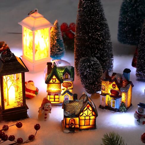 Zhengmy عيد الميلاد بطانية الثلج مع LED مضاءة الثلوج الجدول عداء الضوء LED عيد الميلاد الجدول عداء LED بطانية SnowVillage الثلوج الزينة، بطانية الثلج الاصطناعي عطلة، 59 × 16 بوصة (أبيض) in Saudi Arabia