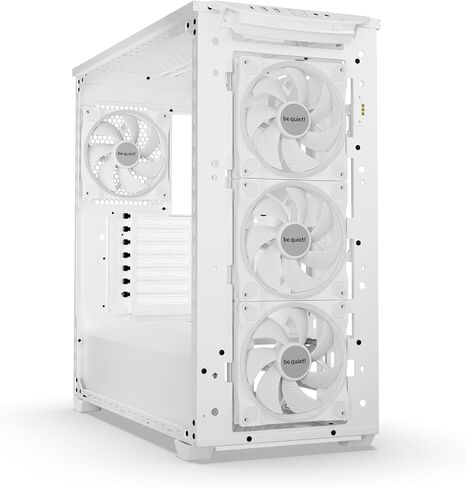 be quiet! Shadow Base 800 FX - ARGB - 4 Light Wings 140mm PWM Fans - Mid-Tower PC Gaming Case - 420mm radiators or E-ATX motherboards Support - Black - BGW63 in Saudi Arabia