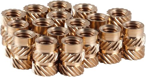 M3 Threaded Inserts 150 Pcs M3*5.7 * 4.6 mm Brass Heat Set Insert Metric Knurled Nuts for Plastic Parts and 3D Printing Components in Saudi Arabia