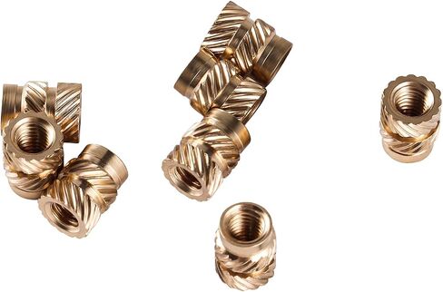 M3 Threaded Inserts 150 Pcs M3*5.7 * 4.6 mm Brass Heat Set Insert Metric Knurled Nuts for Plastic Parts and 3D Printing Components in Saudi Arabia