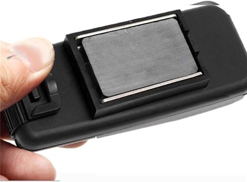 Ejoyous Magnetic Key Holder Under Car, Magnet Key Hider Safe Car Storage Box Emergency Key Boxes for Home Office Vehicle (Black) in Saudi Arabia