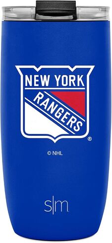 Simple Modern Officially Licensed NHL Boston Bruins 16oz Travel Coffee Tumbler with Flip Lid | Stainless Steel Cup | Hockey Gifts for Men, Women | Voyager Collection | Boston Bruins in Saudi Arabia