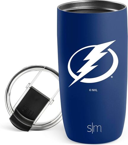 Simple Modern Officially Licensed NHL Boston Bruins 16oz Travel Coffee Tumbler with Flip Lid | Stainless Steel Cup | Hockey Gifts for Men, Women | Voyager Collection | Boston Bruins in Saudi Arabia