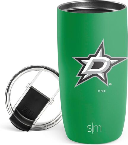 Simple Modern Officially Licensed NHL Boston Bruins 16oz Travel Coffee Tumbler with Flip Lid | Stainless Steel Cup | Hockey Gifts for Men, Women | Voyager Collection | Boston Bruins in Saudi Arabia