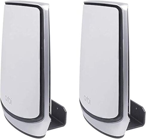 WiFi 6 Wall Mount Holder Compatible with Orbi Ultra(RBK850)(RBK852)(RBK853)/(RBS750)(RBS751)(RBK752)(960/860 Series)/(AX5700)(AX6000) NETGEAR Orbi Mesh WiFi 6 System(1 Pack) in Saudi Arabia