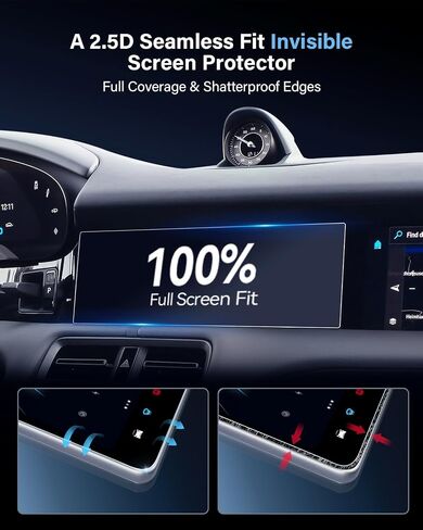 for 2023 2024 Honda CRV 9" Screen Protector [Anti-glare] Compatible with 2023 2024 Pilot HRV& Acura Integra& 2022-2024 Civic Accessories - HD Clear/Anti-fingerprint/ 2 Pack in Saudi Arabia