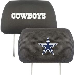 FANMATS NFL Unisex-Adult Embroidered Head Rest Cover