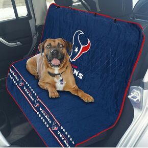 NFL CAR SEAT COVER - DETROIT LIONS Waterproof, Non-slip BEST Football LICENSED PET SEAT cover for DOGS & CATS.