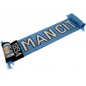 Manchester City FC Authentic EPL Knit Scarf 1894