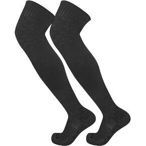 TCK High Over the Knee Athletic Sports Performance Socks with Flex, Compression & Extra Cushion Zones