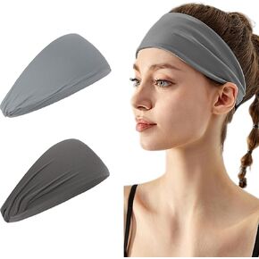 Sports Headbands for Unisex Adult,Moisture Wicking Workout Sweatband Headbands for Running,Cycling,Football,Yoga,Headband for Women and Men