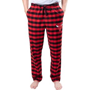 Ultra Game NBA Men's Sleepwear Super Soft Flannel Pajama Loungewear Pants