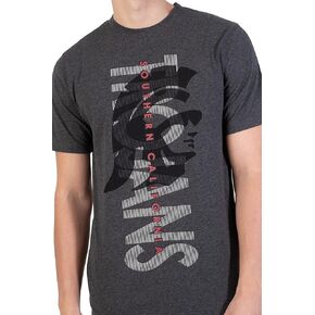 Ultra Game NCAA Men's Upright Logo Short Sleeve T-Shirt