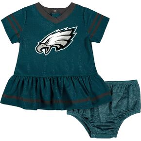 Gerber Girls' NFL Team Jersey Dress and Diaper Cover