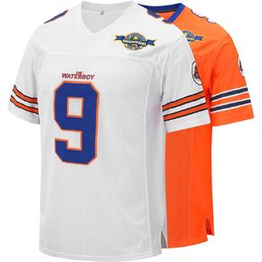 Micjersey Eway Waterboy كرة القدم جيرسي، مخيط #9 بوبي باوتشر الذكرى السنوية الخمسين لفيلم كرة القدم S-XXXL