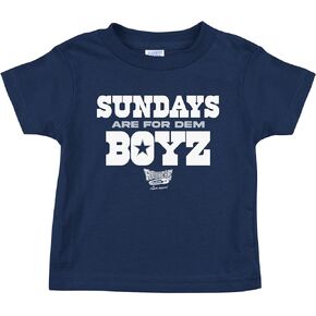 Sundays are for Dem Boyz Baby Apparel for Dallas Football Fans (NB-7T)