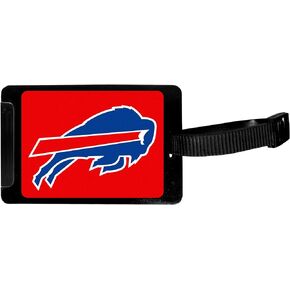 Siskiyou Sports Unisex NFL Buffalo Bills Luggage Tag, Black, 3.25"