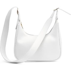 OHIW Retro Classic Half Round Messengerbag Shoulderbag, Zipper Open And Close, Suitable For Women