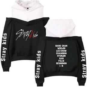 KPOP Stray Kids Merchandise, Stray Kids Hoodie Sweater Hyujin I.N Jisung Woojin Sweatshirt