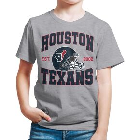 Junk Food Clothing x NFL - Team Helmet - Kids Short Sleeve Fan Shirt for Boys and Girls - Officially Licensed NFL Apparel in Saudi Arabia