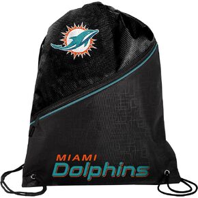 FOCO - NFL High End Diagonal Zippered Drawstring Backpack Gym Bag (Buffalo Bills)