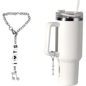Amcisi Stanley Cup Charm for Handle, Letter Charms for Stanley Cups, Stanley Cup Accessories 40 oz& 30 oz in Kuwait