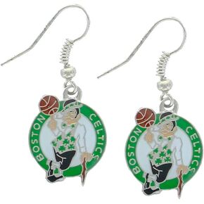 NBA Boston Celtics Logo Dangler Earrings