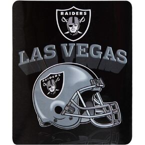 Las Vegas Raiders Fleece Throw