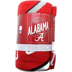 Northwest NCAA Alabama Crimson Tide Unisex-Adult Fleece Throw Blanket, 50" x 60", Campaign