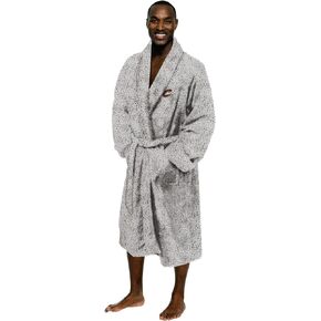 Northwest NBA Men's One Size Fits Most Soft Sherpa Lounge Bathrobe