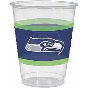 Amscan Seattle Seahawks Party Cups - 16 Oz. | Pack of 25