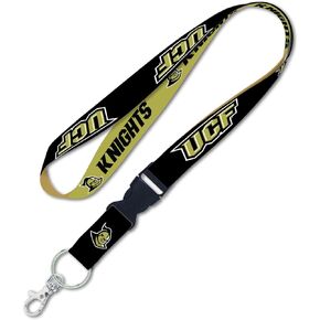 WinCraft NCAA UCF Central Florida Knights 1 inch Lanyard with Detachable Buckle