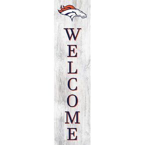 Fan Creations NFL Denver Broncos Unisex Denver Broncos 24" Welcome Leaner, Team, 24 inch