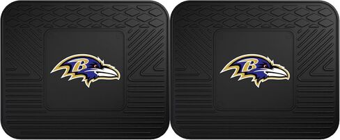 FANMATS NFL Unisex-Adult Back Seat Car Utility Mats - 2 Piece Set in Saudi Arabia