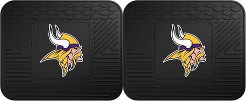 FANMATS NFL Unisex-Adult Back Seat Car Utility Mats - 2 Piece Set in Saudi Arabia