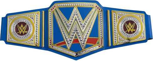 لقب بطولة Mattel WWE، حزام يشبه الجلد مع ميداليات وميزة قابلة للتعديل تناسب خصر الأطفال من سن 8 سنوات فما فوق in Kuwait