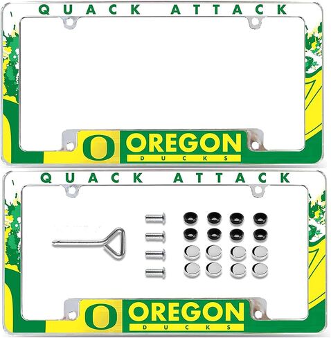 CELIKO All Over Chrome Frame for Alabama, 12"" x 6"" Chrome All Over Automotive License Plate Frame for Car/Truck/SUV in Saudi Arabia