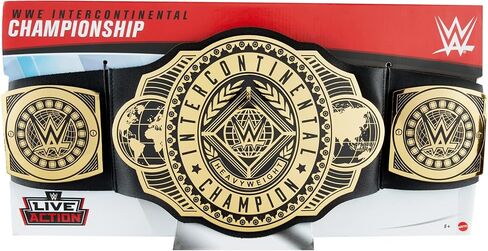 WWE GRT40 Live Action Intercontinental Championship, Multicolor, 20.3 cm*1.5 cm*100.3 cm in Saudi Arabia