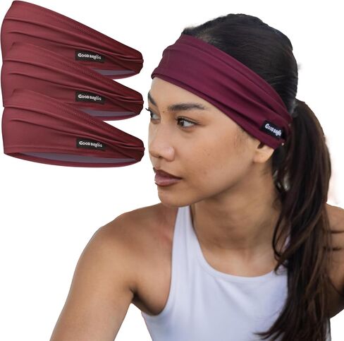 Sweatband for Men and Women - Unisex Headband That Wicks Moisture and Eliminates Excess Sweat - Running, Sports, Football, Triathlons, Construction, Yoga, Gym in Saudi Arabia