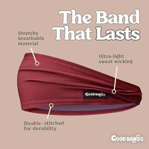 Sweatband for Men and Women - Unisex Headband That Wicks Moisture and Eliminates Excess Sweat - Running, Sports, Football, Triathlons, Construction, Yoga, Gym in Saudi Arabia