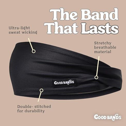 Sweatband for Men and Women - Unisex Headband That Wicks Moisture and Eliminates Excess Sweat - Running, Sports, Football, Triathlons, Construction, Yoga, Gym in Saudi Arabia