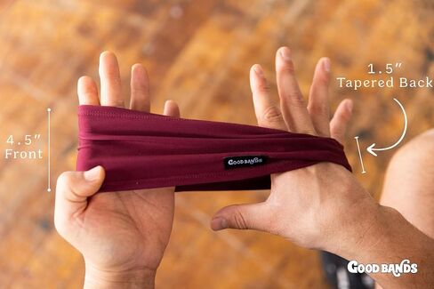 Sweatband for Men and Women - Unisex Headband That Wicks Moisture and Eliminates Excess Sweat - Running, Sports, Football, Triathlons, Construction, Yoga, Gym in Saudi Arabia