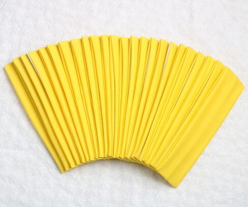 Yoga Sports Headbands,Pack of 24,Soft Elastic Stretchy Athletic Headband Workout Gym Sports Fitness Hair Bands in Kuwait