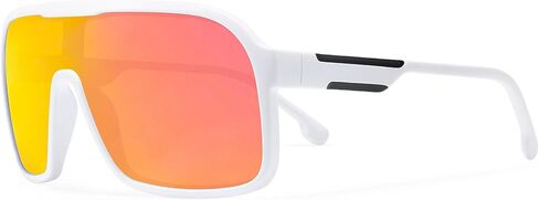 Sporty Fashion Sunglasses, One-piece Windproof Women Sunglasses UV Protection & Polarized Sports Sunglasses in Saudi Arabia