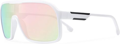Sporty Fashion Sunglasses, One-piece Windproof Women Sunglasses UV Protection & Polarized Sports Sunglasses in Saudi Arabia