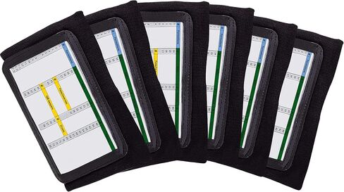 QB Playbook Wristband - Football Quarterback Play Wristbands for Adult and Youth - Wrist Coach for All Sports with 3 Compartments in Saudi Arabia