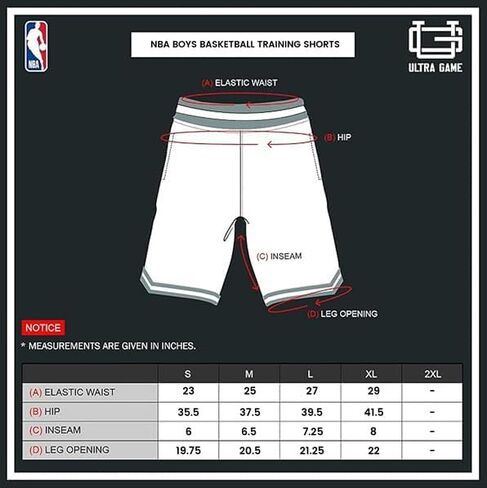 Ultra Game Boys' Active Knit Basketball Training Shorts in Kuwait
