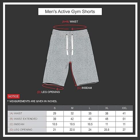 Ultra Game NBA Men's Active Knit 8" Slam Basketball Training Shorts in Saudi Arabia