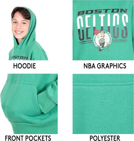 Ultra Game NBA Boys MVP Super Soft Pullover Hoodie Sweatshirt in Kuwait